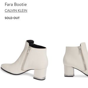 calvin klein fara bootie